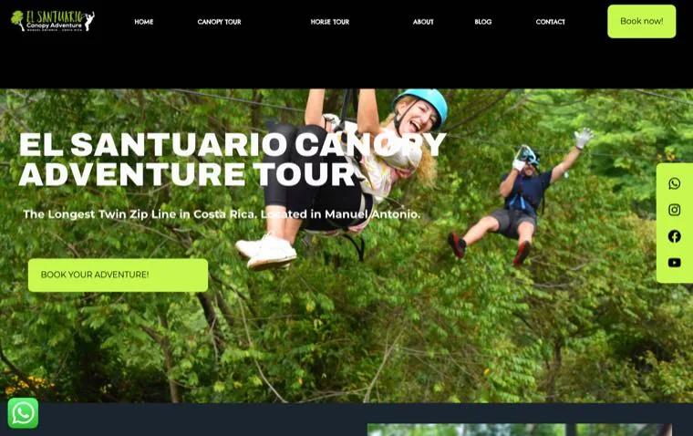 El Santuario Canopy Adventure